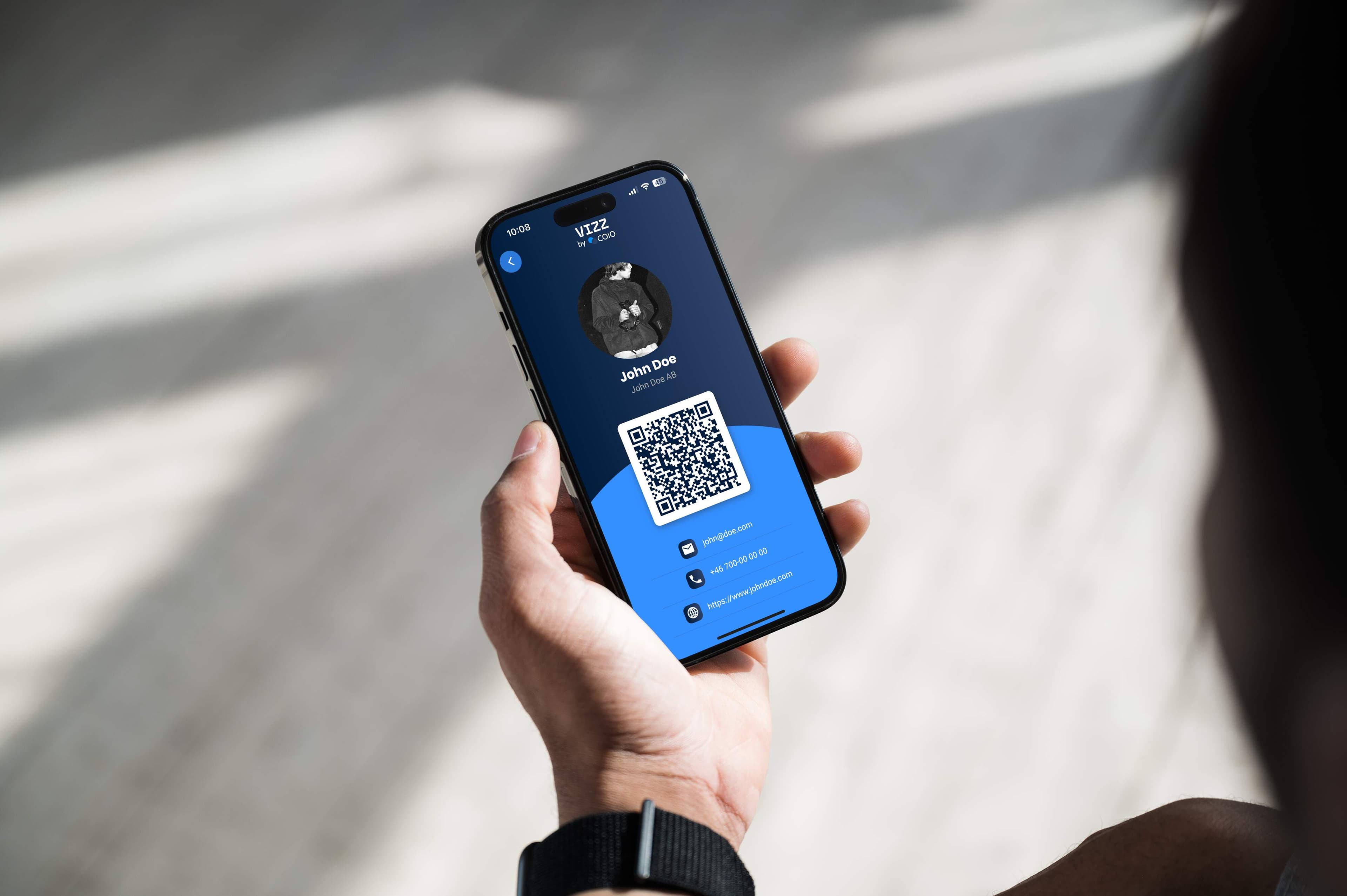 En bild på projektet.